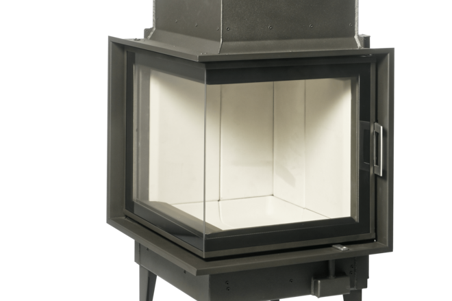 Kamineinsatz 55x55x51 K 2.0 Freisteller