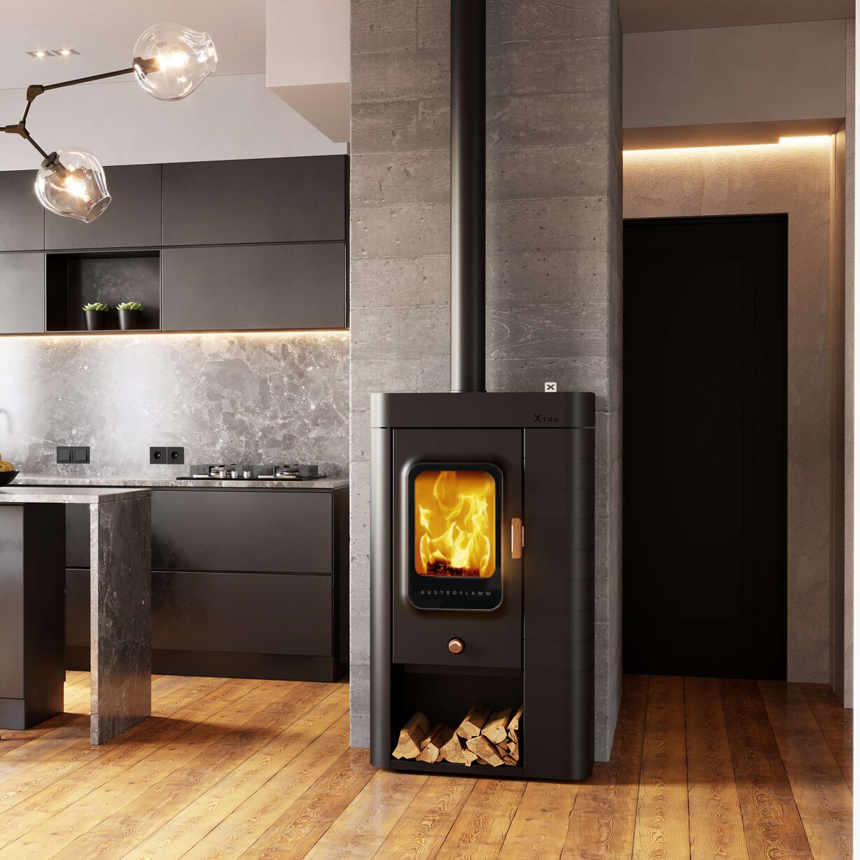 Kaminofen Sina Xtra Ambiente Foto