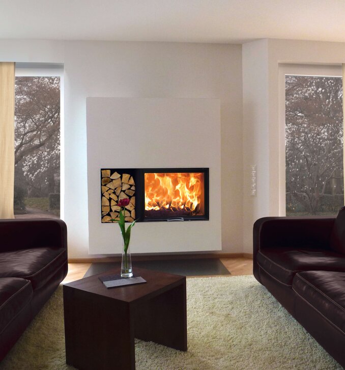 Kamineinsatz 75x57 S 2.0 Ambiente Foto