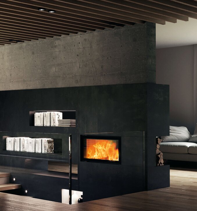 Kamineinsatz 75x39 K II 2.0 Ambiente Foto