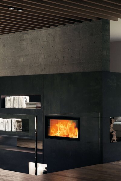 Kamineinsatz 75x39 K II 2.0 Ambiente Foto