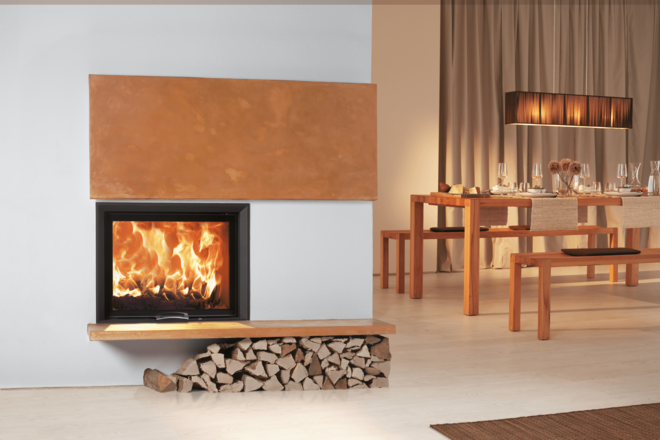 Kamineinsatz 80x64 S 2.0 Ambiente Foto