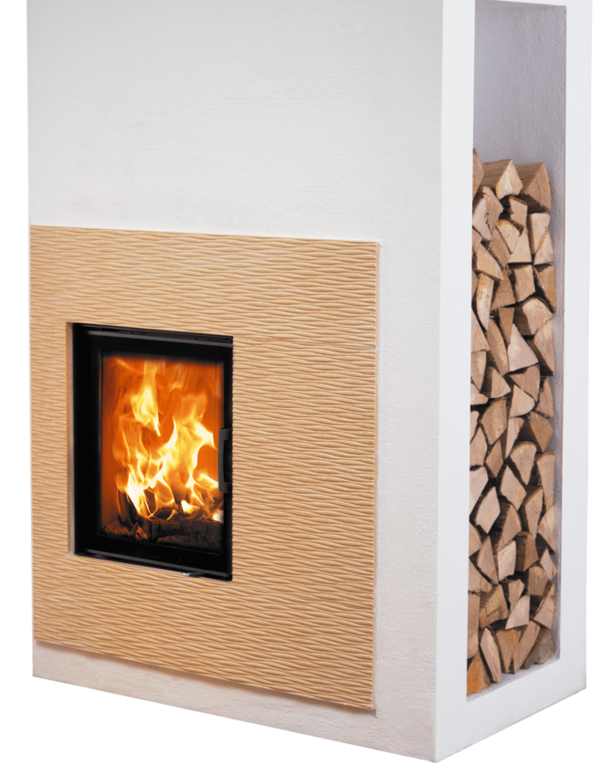 Designkamin Kera Xtra mit Kamineinsatz 45x51 K 2.0 Freisteller