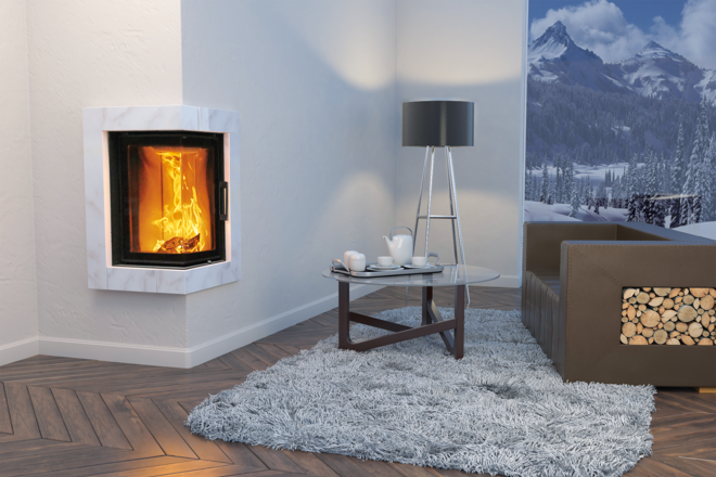 Kamineinsatz 38x38x57 K 2.0 Ambiente Foto