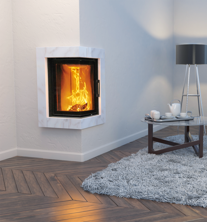 Kamineinsatz 38x38x57 K 2.0 Ambiente Foto