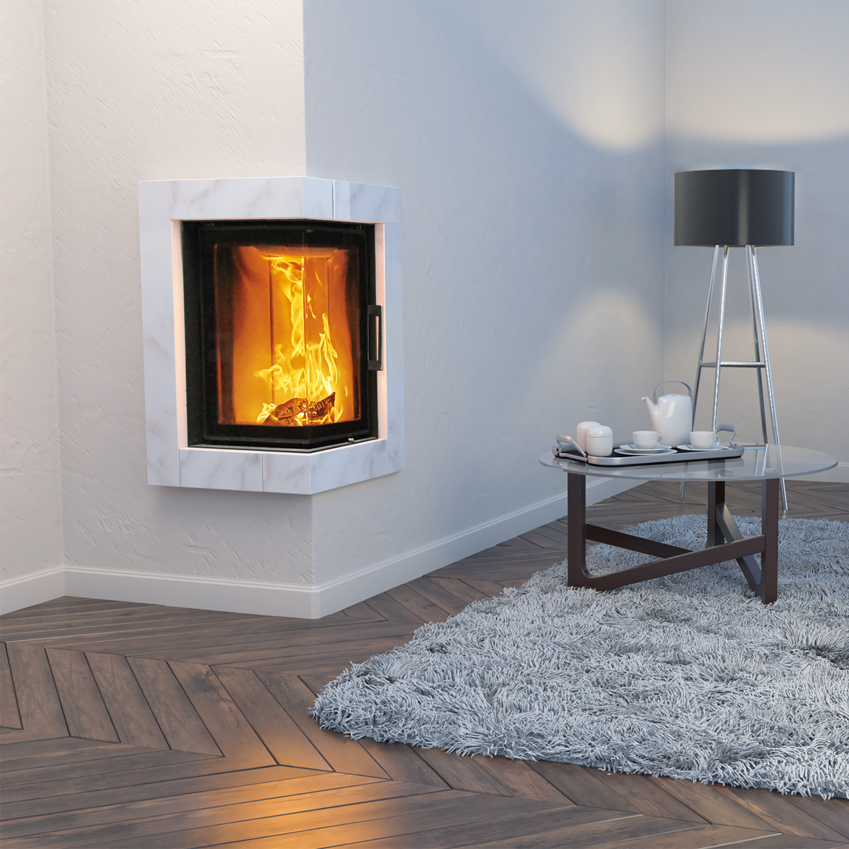 Kamineinsatz 38x38x57 K 2.0 Ambiente Foto